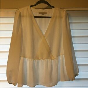 LOFT White Blouse